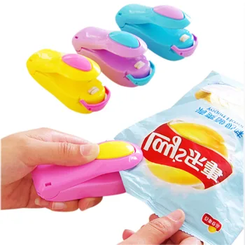 

Mini Portable Handheld Holder Electric Heating Snack Sealing Machine Packaging Plastic Bag Sealed Food Bag Kichen Accessories