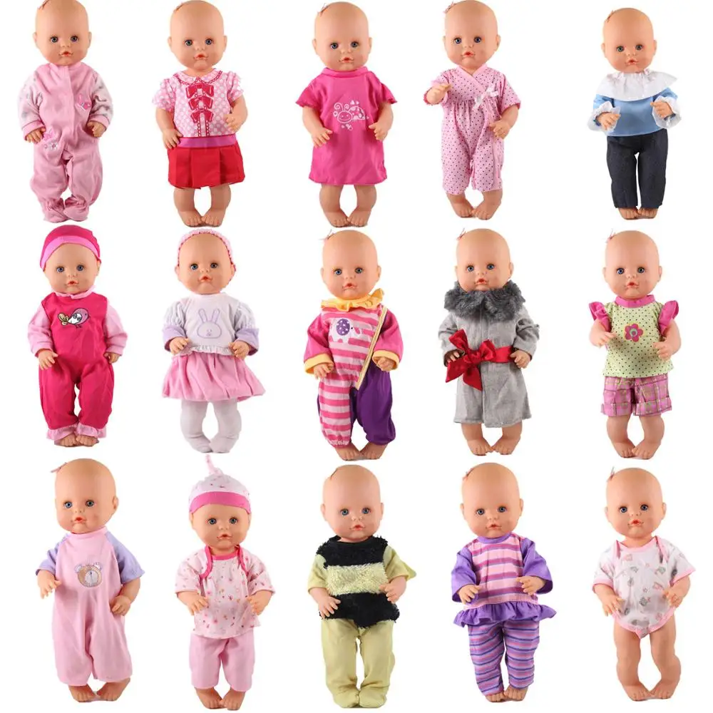 Новый 15 различных костюмов одежды подходит 35 см кукла Nenuco y su Hermanita аксессуары для