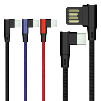 

USB Type C Cable 1m For Samsung S9 USBC Fast Charging Wire for Xiaomi Redmi Note 7 Mi9 Oneplus 6 Type-C Mobile Phone Charge Cord