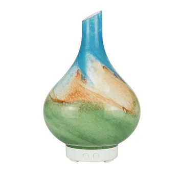 

100ml Aroma Essential Oil Diffuser Glass Aromatherapy Ultrasonic Oil Aroma Humidifier Diffuser Cool Mist Maker Home Office Yoga