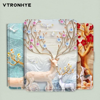 

Tablet Cases for Amazon Kindle Paperwhite 3 Cases Colorful Print Smart Protective Shell for Kindle Paperwhite 2/3 Auto Sleep