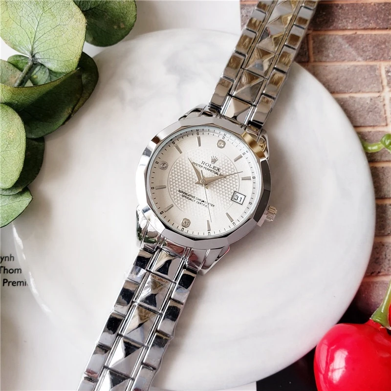 

2020 new Rolex- high-end fashion three-needle simple automatic movement watch AAA men and women casual watch watch gift 1041