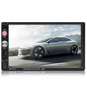 

7" Backup Camera Car Player Multimedia Radio TouchScreen MP5 HD Video Universal