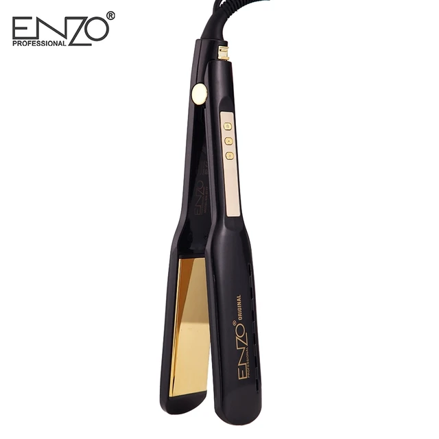 Enzo Professional Hair Straighteners Ceramic Infrared Flat Iron Hair  Straightening Curler Curling Iron Hair Styling Tools - Hair Straightener -  AliExpress