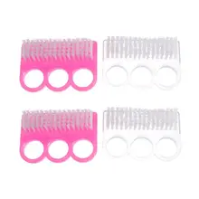 4 шт щетка для удаления пыли для ногтей, практичные инструменты для дизайна ногтей, набор кистей для чистки ногтей, щетка для очистки ногтей