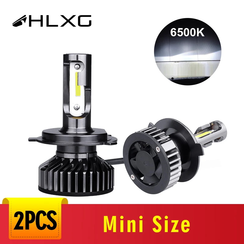 Автомобильный светильник с ампулой led h4 luces h7 ampada h11 9005 9006 hb3 hb4 6500k 4300k 5000k