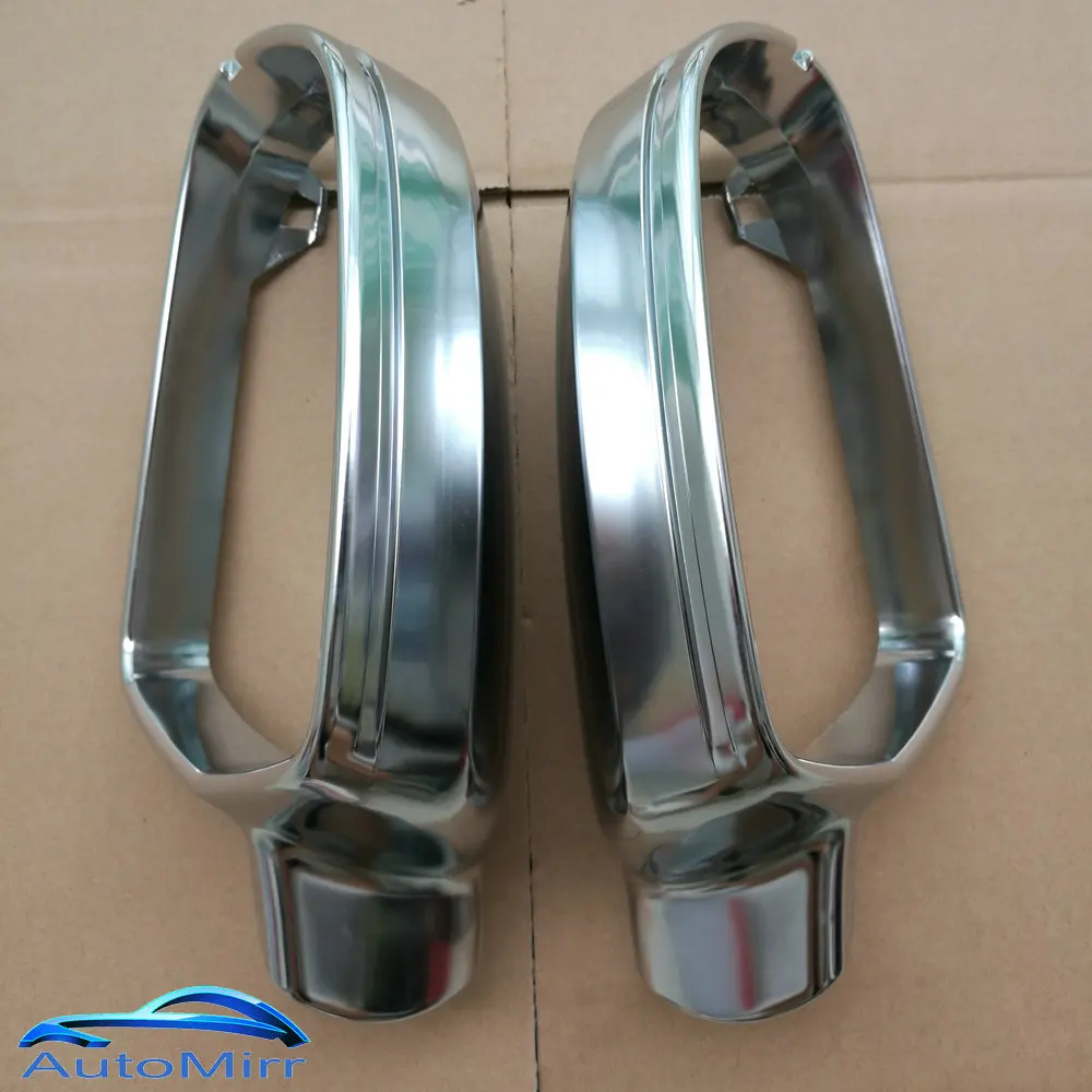 Chrome Side Wing Mirror Covers Caps 2pcs For Audi A3 8P A4 A5 S5 B8.5 RS5 RS4 RS3 2012 2013 2014 2015 Silver Matte