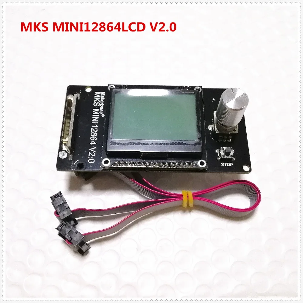 Makerbase MKS MINI12864LCD v2.0 RepRap 12864 GLCD жидкокристаллический экран mini lcd12864 дисплей