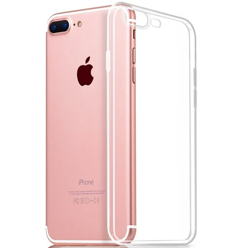 Ультратонкий прозрачный ТПУ силиконовый чехол для телефона iPhone Xs X 6 6S 7 8X S XR и 8 Plus
