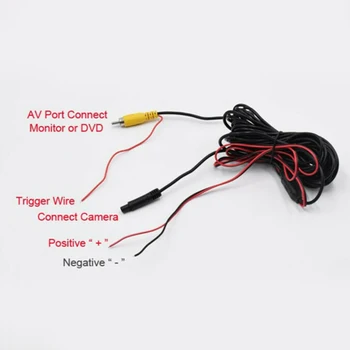 

4 IR Car Rear View Cam CCD Reverse Camera Waterproof Night Vision DC 12V