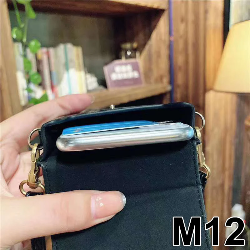 

Fashion Luxury Brand LL Universal Wallet Card Phone Case For iphone 11 12 Pro max Samsung S20 Note 20 Ultra Phone Bag Crossbody