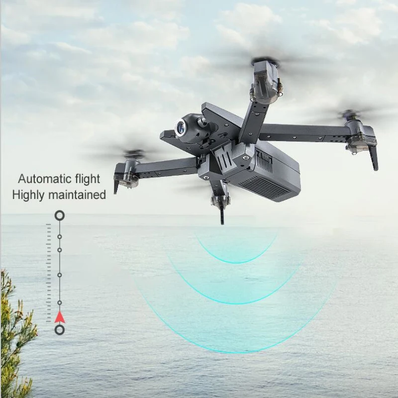 4K UHD селфи Wi-Fi FPV RC Дрон складной Дрон рука смарт-фото последующая регулируемая камера оптического потока позиционирования вертолетик на wifi