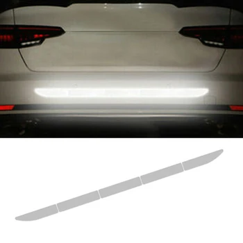 

Reflective Car Warn Strip Tape Bumper Safety Stickers Decals Paster Accessories White / Red / Yellow / Blue