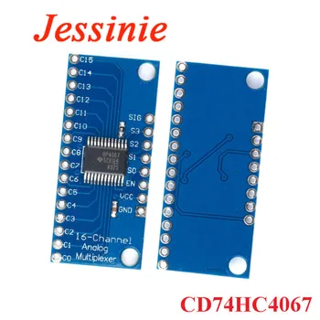 

5pcs CD74HC4067 74HC4067 16-Channel ADC Analog Digital Multiplexer High-speed Breakout Board Module For Arduino