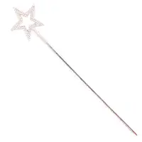 Волшебная палочка большая Серебряная Принцесса ангельская волшебная палочка модные подарки для детей девочек *