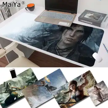 

Maiya Personalized Cool Fashion Lara Croft Tomb Raider Reborn Durable Rubber Mouse Mat Pad Rubber PC Computer Gaming mousepad