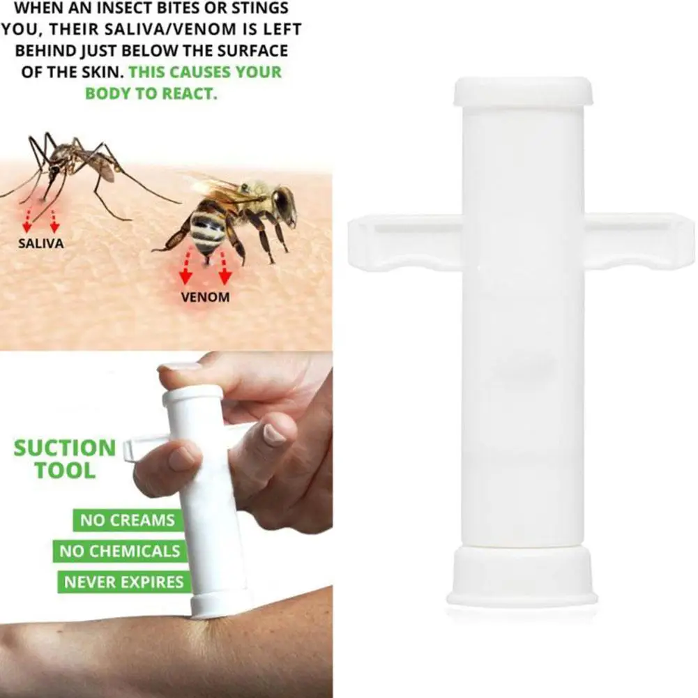 

Mosquito Bites Extraction Vacuum Pump Extractor Pump Effective and Bites Photocatalytic Safety Snake First Emergency Bug Ai D8W1