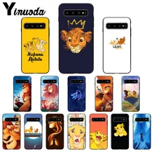 Yinuoda Simba the lion king персонализированный Чехол для телефона с принтом для GALAXY s10 s6 edge plus s7 edge s8 plus s9 plus