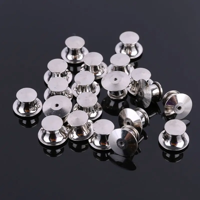 Card Cap Flat Head Brooch Safety Helmet Pin Plug DIY Jewelry Badge Accessories X4YA
