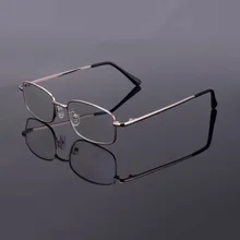 Блокировка компьютера синий светильник очки для чтения металлическая оправа прогрессивная дальнозоркость очки защита фильтр луч оптические очки