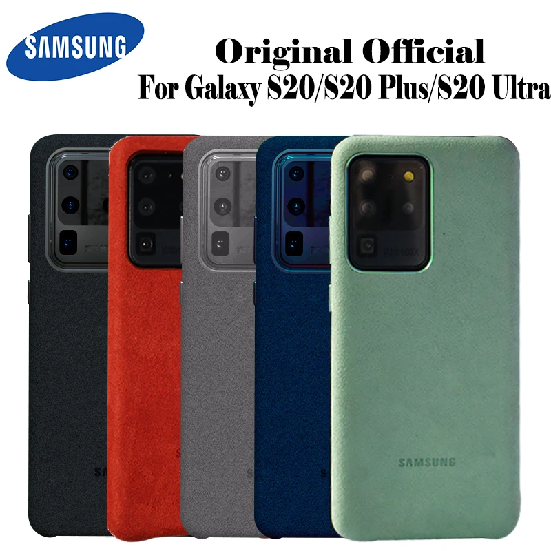 Чехол для Samsung S20 Plus официальная защитная пленка из натуральной замши Galaxy Ultra S10