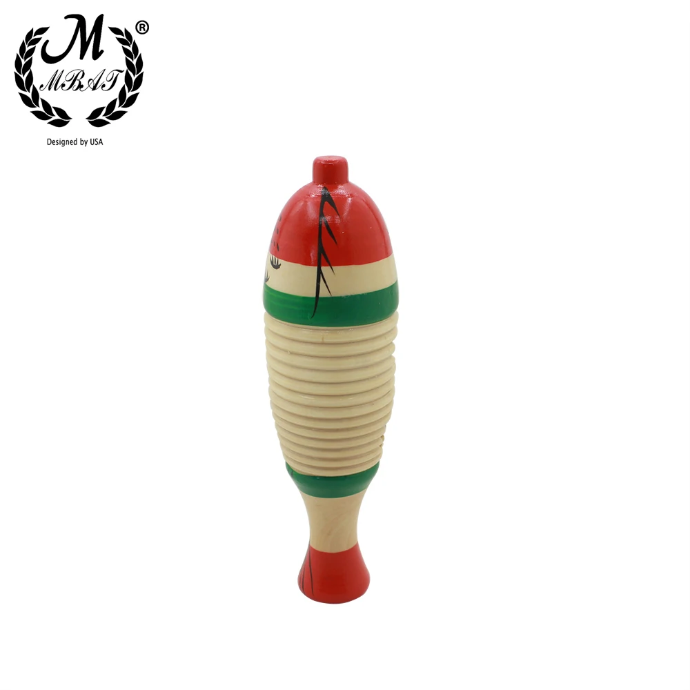 M MBAT Wooden Fish Toy Game Percussion Instrument Toddler Music Learning Children's Christmas Gift Toy Baby Educational Toys