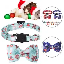 

Fabric Practical Fashion Cat Kitten Pet Collar Adjustable Cat Necktie Adorable Pet Accessories