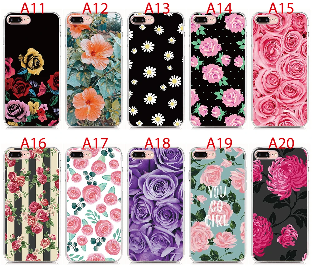 Per Samsung Galaxy S22 Ultra S22 Plus A3 A03 Core S20 Lite 5G Xcover 5 F02S Custodia Fiore Cover Posteriore Custodia Morbida Per Telefono Tpu