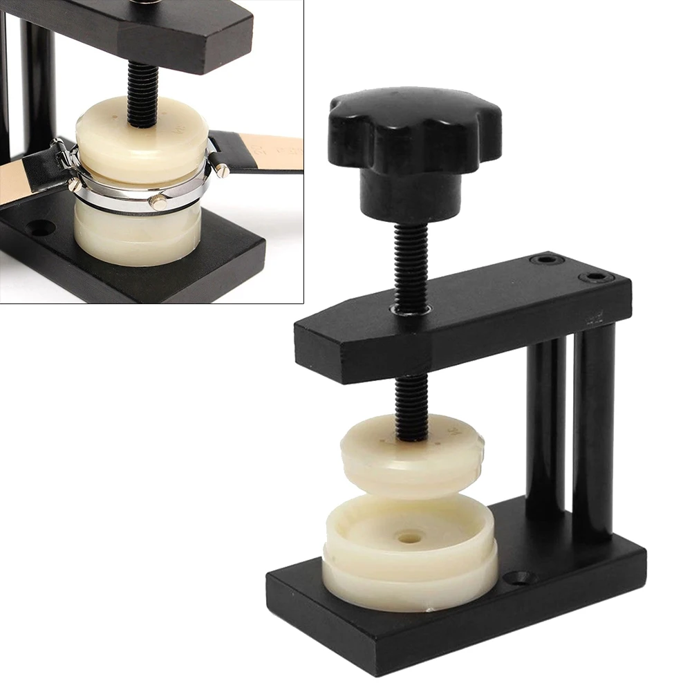 

Bottom Cover Professional Press Repair Remover Watchmaker Watch Back Closer Case Tool Machine DIY Snap On Rear Fixing Base Clock