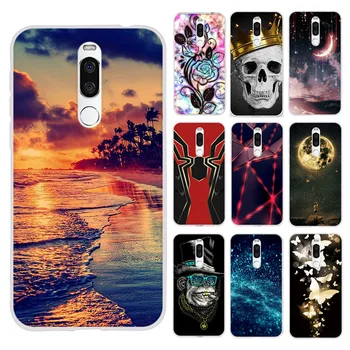 

For Meizu X8 Silicone Pattern Printed Case TPU Back Protective Cover For Meizu X8 Housing Bumper For Meizu X 8 Funda Case Cover