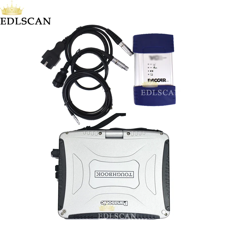 

EDLSCAN CF19 with Davie 560 MUX truck scanner for DAF heavy duty truck diagnosis with Davie Xdc II Runtime 5.1