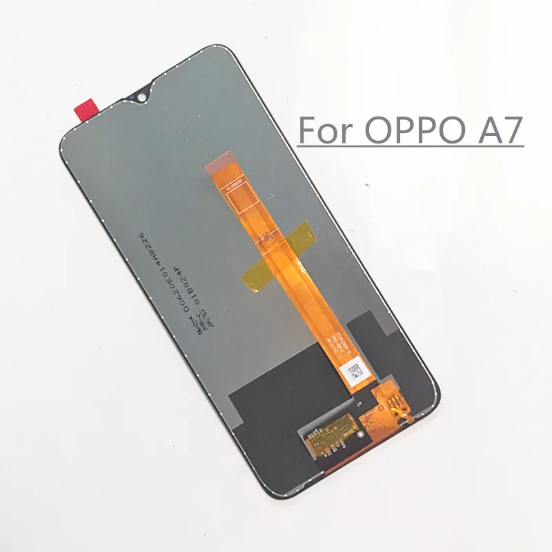 Lingland Cell Phone kit LCD Screen and Digitizer Full Assembly for Oppo F9 / A7X Color : Black Black Screen Overall Assembly