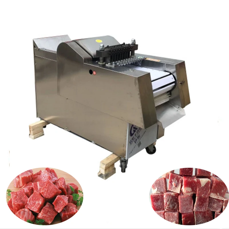 Топ продаж коммерческая машина для резки мяса machien Cube 3 кВт