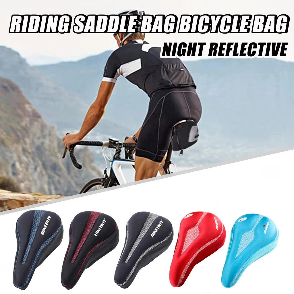 Bicycle Saddle MTB Mountain Road Bike Cushion Pad Comfort Soft Cycling Seat