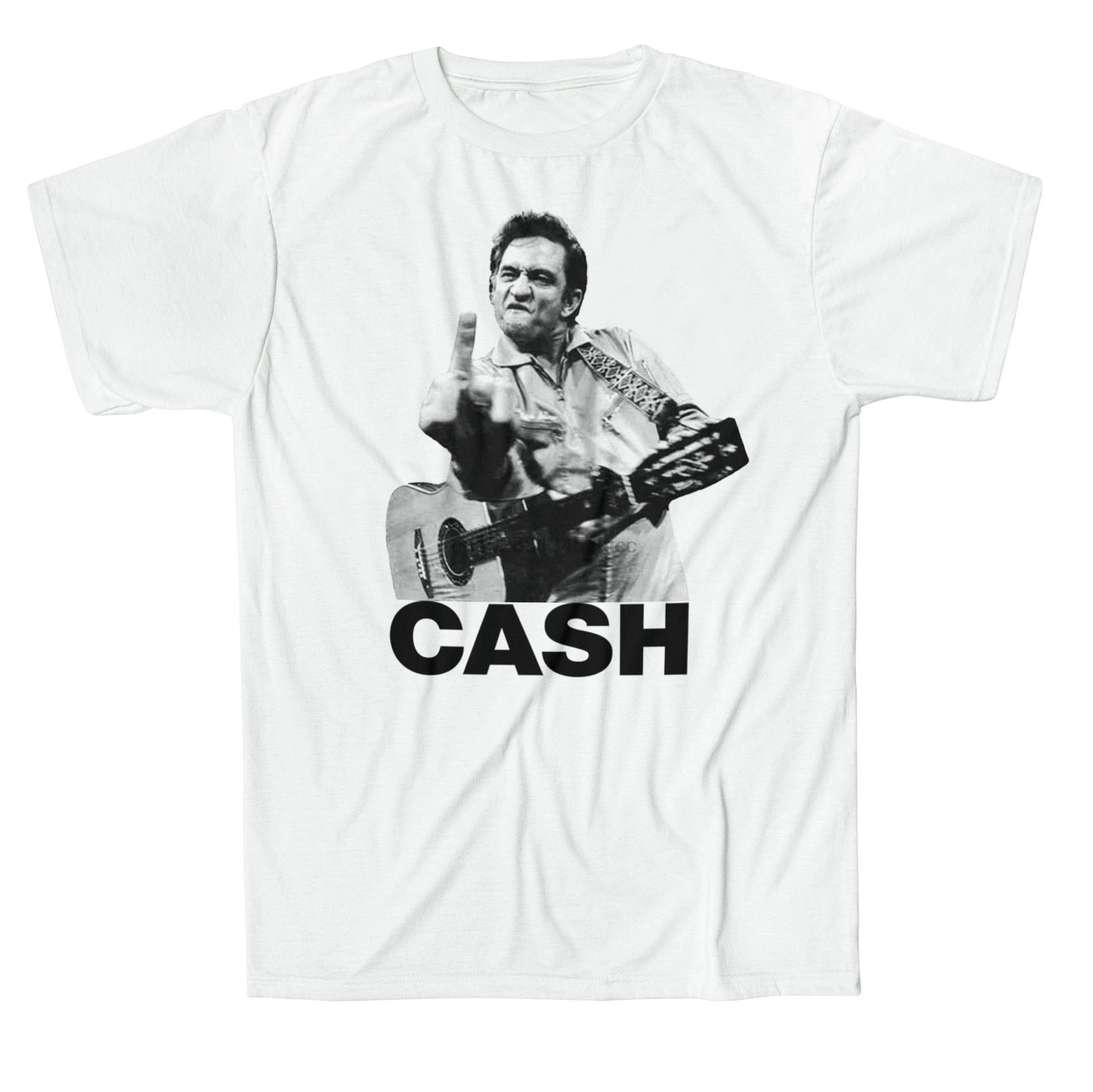 Футболка Jonny CASH maglietta cotone moda idea regalo рок музыка abbigliamentoкороткий рукав мужской |