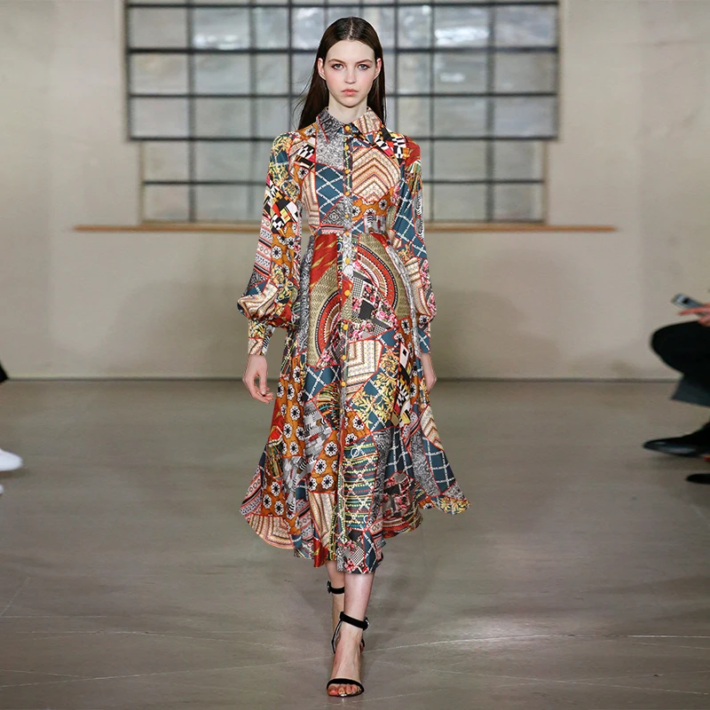 

Boho Dress Bohemian Floral Maxi Dress Woman Plus Size Lantern Long Sleeve Print Elegant Spring Summer Dresses Female Vestidos