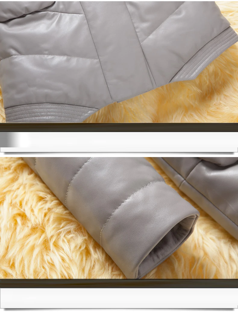 Женская зимняя куртка из искусственной кожи с большим меховым воротником, женская утепленная теплая верхняя одежда из искусственной кожи, большие размеры 4XL T122
