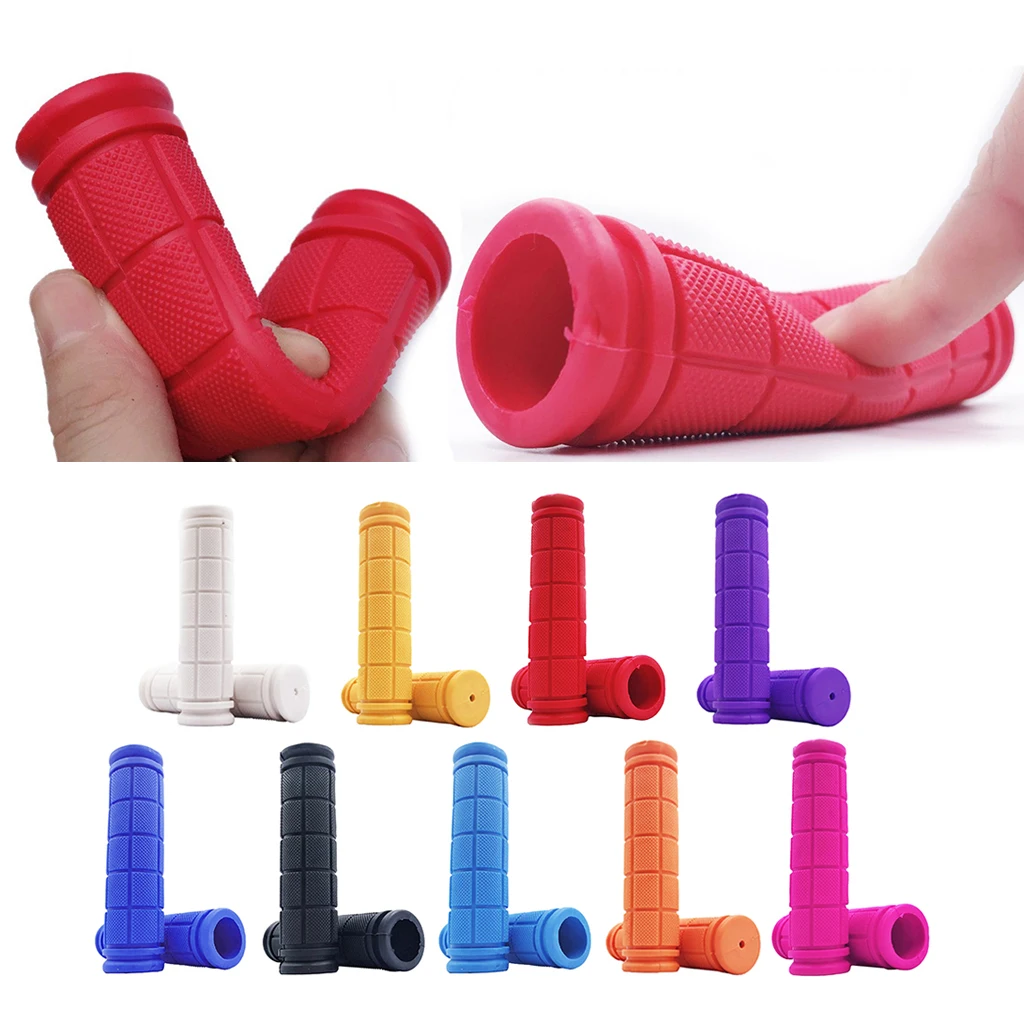 1 Pair 135mm Bicycle Grip Rubber Handlebar Mountain Bike Handle High Quality Non-Slip Handlebar Bicycle Parts Bicycle Equipment