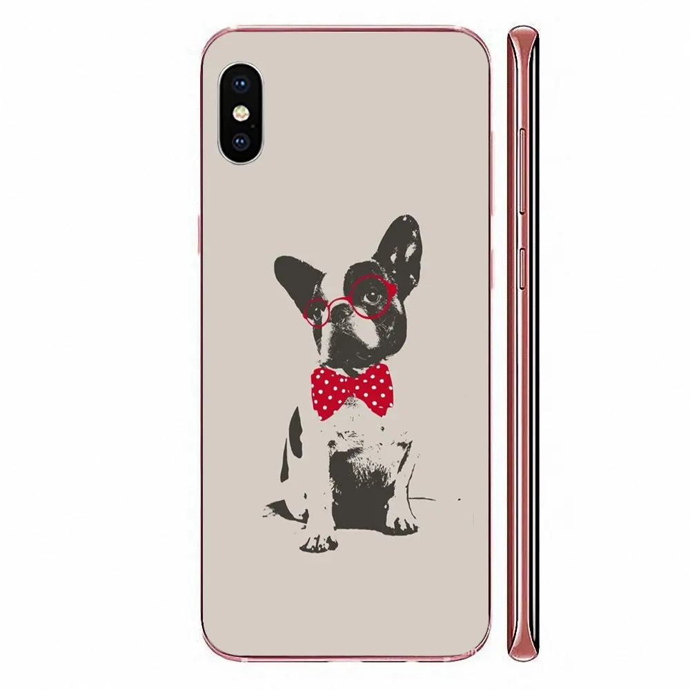 Мягкий хит продаж милый Французский бульдог собаки для Huawei Honor Mate Nova Note 20 20s 30 5 5I 5T 6