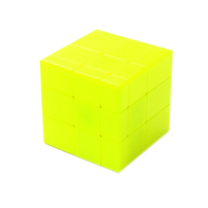 QIYI 3X3 с литым покрытием магические скорость кубики кубик рубика профессиональный Игры и Пазлы Magico Cubo Профессиональный матовый зеркальный куб Развивающие игрушки для взрослых игрушка в подарок Кубик-рубик - Цвет: Белый