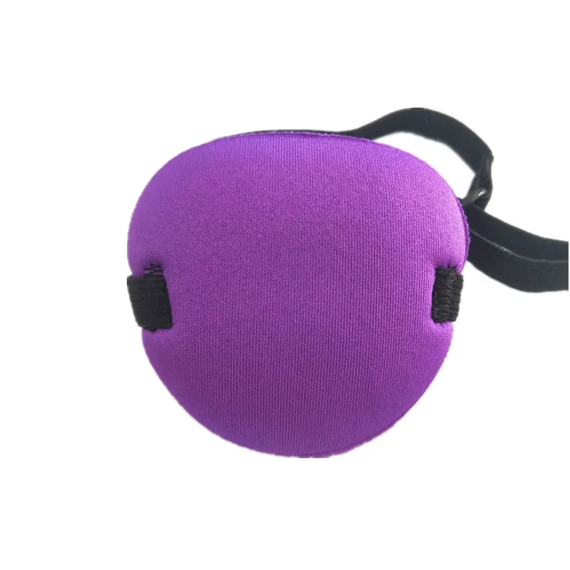 Purple Отличное качество медицинского использования вогнутые накладные очки для глаз пенный паз моющиеся тени для век регулируемый ремешок 4 цвета - Цвет: Purple