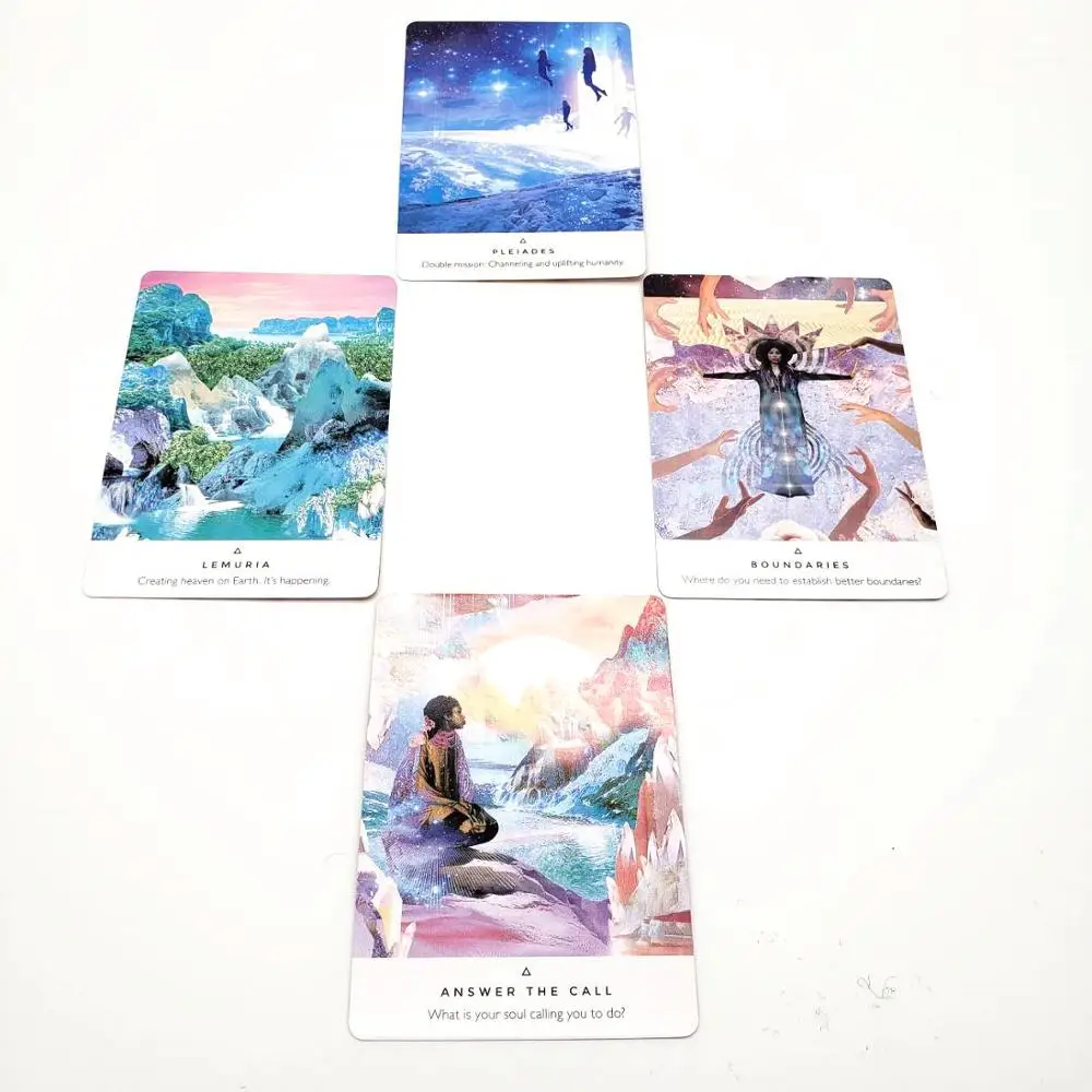 44 Pcs Oracle Tarot Cards Sheets Work Your Light Oracle Card Board Deck Games Palying Cards Game Entertainment 44 Pcs Oracle Tarot Cards Sheets Work Your Light Oracle Card Board Deck Games Palying Cards Game Entertainment