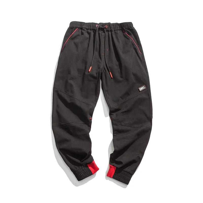 

Yamaichi Designer Popular Brand Japanese-style Trend Hip Hop Thread Contrast Color Large Printed Letter Jogger Pants