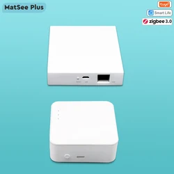 Tuya ZigBee 3.0 Gateway Hub Wireless Wired Smart Home Center Bridge App Remote Control Subdevice Works with Google Home Alexa