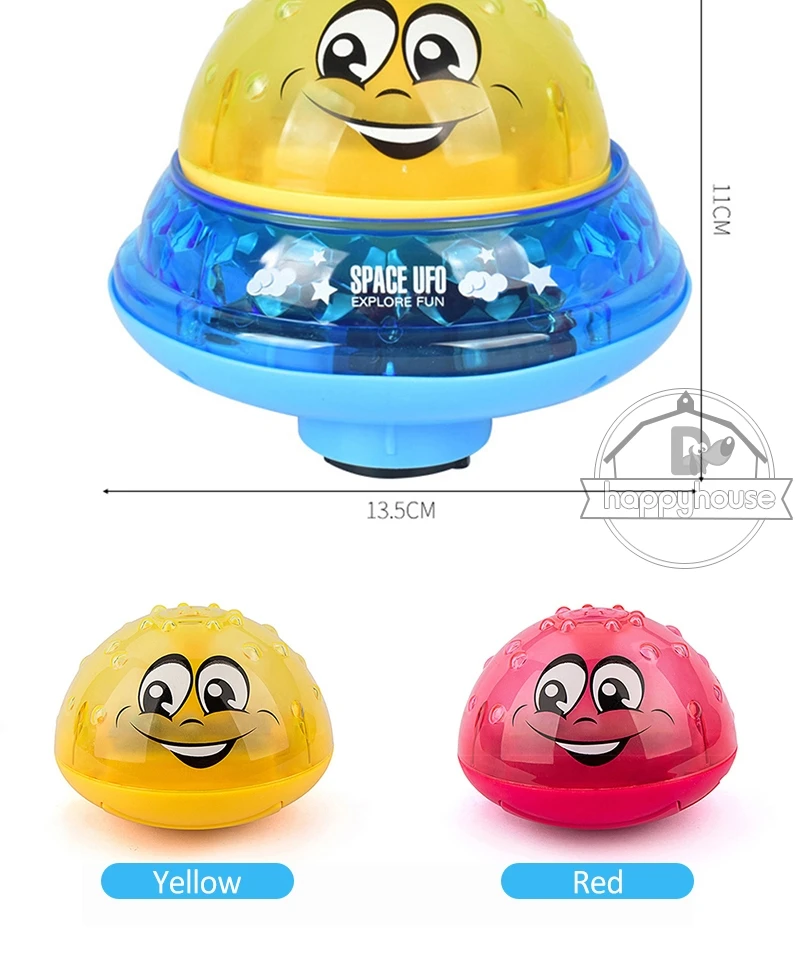 Baby Bath Toys Spray Water Shower Swim Pool Bathing Toys for Kids Electric Whale Bath Ball with Light Music LED Light Baby Toys cool baby toddler toys