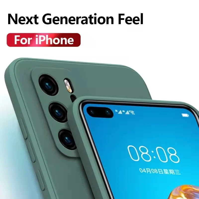 

Shockproof Case Soft Back Cover For Huawei P10 P20 P30 P40 P50 Pro Lite Silicone Luxury Phone Case