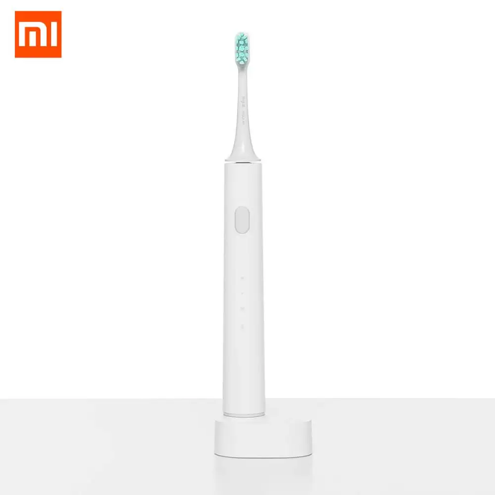 Оригинальная электронная зубная щетка XIAOMI MIJIA умная звуковая ультразвуковая щетка отбеливающая зубы вибратор беспроводной очиститель гигиены полости рта - Цвет: Electric Toothbrush