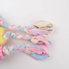 Pet Dog Toys For Small Dog Chews TPR Knot Toys Bite Resistant Molar Teeth Cleaning Dog Training Supplies Interactive Accessories 6