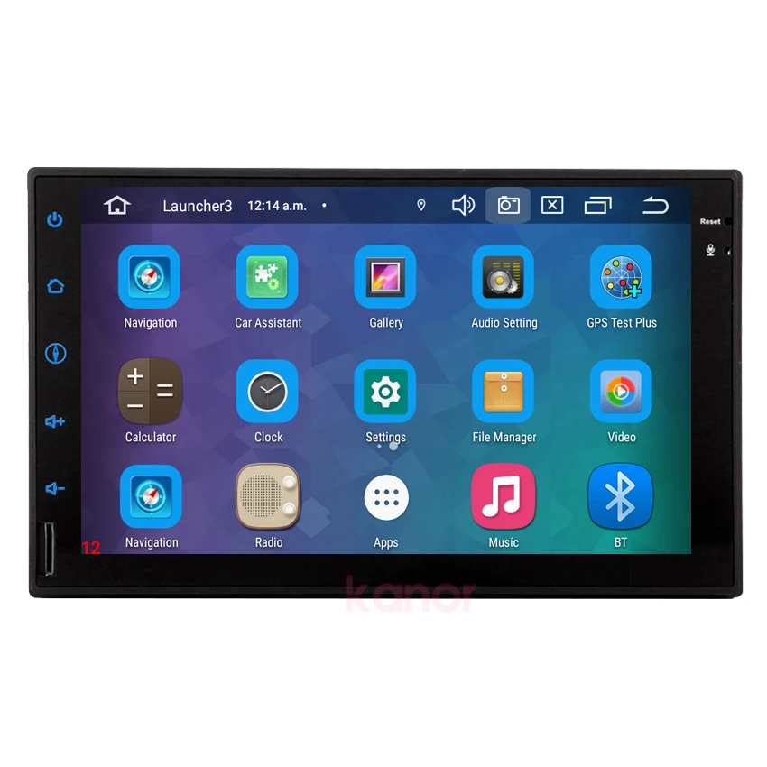 Octa Core RAM 4G ROM 64G 2 Din Android 10.0 Universal Car Audio Stereo Radio With GPS WiFi GPS Navigation Video Head Unit