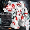 Intelligent Voice Interaction Programming RC Robot Battle Mode Calibration Fetching Sing And Dance With LED Lights Electric Toy 1